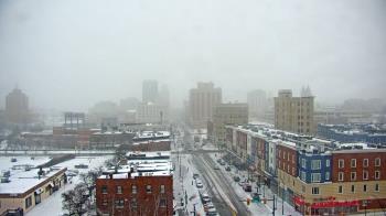 Weather camera view of Akron Beacon Journal.