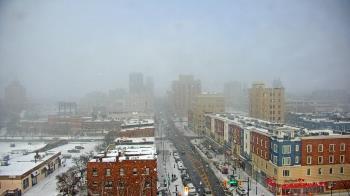 Weather camera view of Akron Beacon Journal.