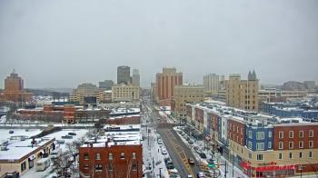 Weather camera view of Akron Beacon Journal.