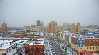 Weather camera view of Akron Beacon Journal.