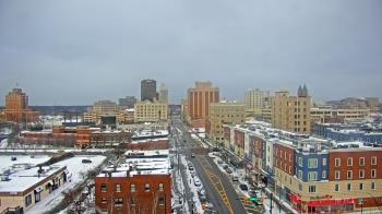 Weather camera view of Akron Beacon Journal.