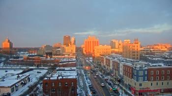 Weather camera view of Akron Beacon Journal.