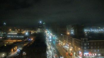Weather camera view of Akron Beacon Journal.