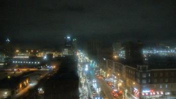 Weather camera view of Akron Beacon Journal.