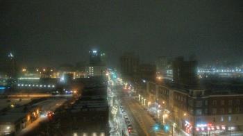 Weather camera view of Akron Beacon Journal.