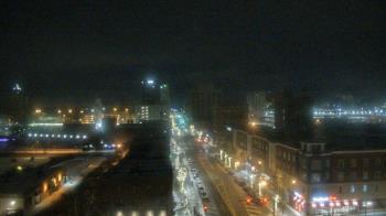 Weather camera view of Akron Beacon Journal.