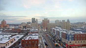 Weather camera view of Akron Beacon Journal.