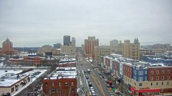 Weather camera view of Akron Beacon Journal.