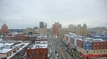 Weather camera view of Akron Beacon Journal.