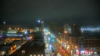 Weather camera view of Akron Beacon Journal.