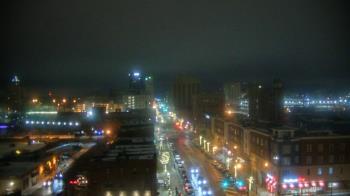 Weather camera view of Akron Beacon Journal.