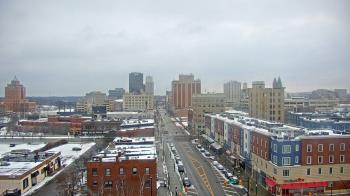 Weather camera view of Akron Beacon Journal.