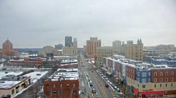 Weather camera view of Akron Beacon Journal.