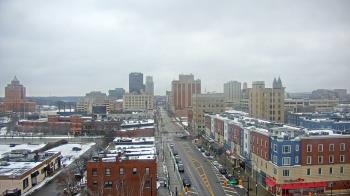 Weather camera view of Akron Beacon Journal.