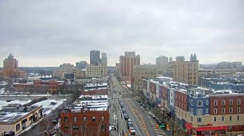 Weather camera view of Akron Beacon Journal.