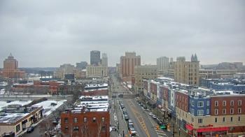 Weather camera view of Akron Beacon Journal.