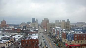 Weather camera view of Akron Beacon Journal.