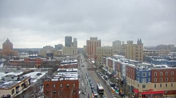 Weather camera view of Akron Beacon Journal.