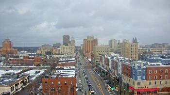Weather camera view of Akron Beacon Journal.