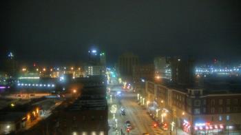 Weather camera view of Akron Beacon Journal.