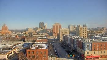 Weather camera view of Akron Beacon Journal.