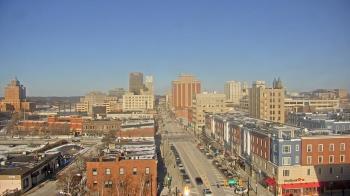 Weather camera view of Akron Beacon Journal.