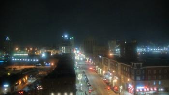 Weather camera view of Akron Beacon Journal.