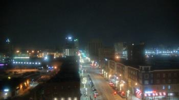 Weather camera view of Akron Beacon Journal.