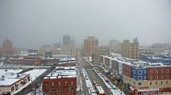 Weather camera view of Akron Beacon Journal.