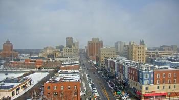 Weather camera view of Akron Beacon Journal.