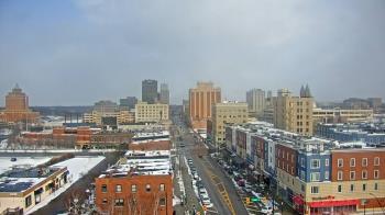 Weather camera view of Akron Beacon Journal.