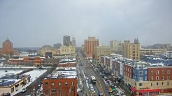 Weather camera view of Akron Beacon Journal.