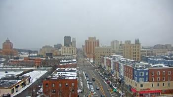 Weather camera view of Akron Beacon Journal.