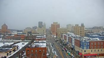 Weather camera view of Akron Beacon Journal.