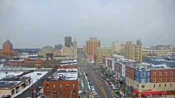 Weather camera view of Akron Beacon Journal.