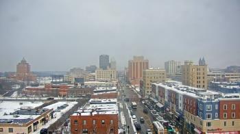 Weather camera view of Akron Beacon Journal.