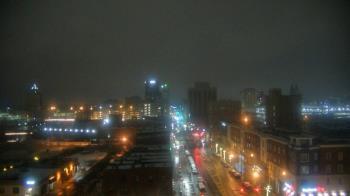 Weather camera view of Akron Beacon Journal.