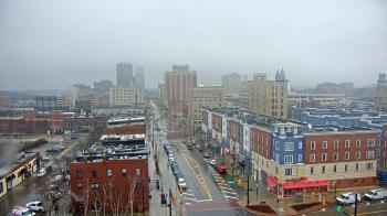 Weather camera view of Akron Beacon Journal.