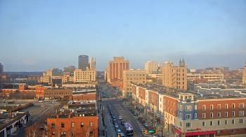 Weather camera view of Akron Beacon Journal.