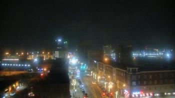 Weather camera view of Akron Beacon Journal.