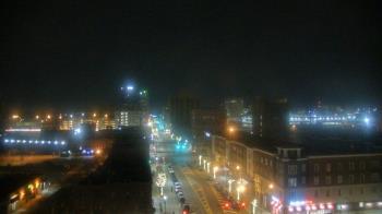 Weather camera view of Akron Beacon Journal.