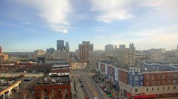 Weather camera view of Akron Beacon Journal.