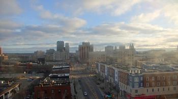 Weather camera view of Akron Beacon Journal.