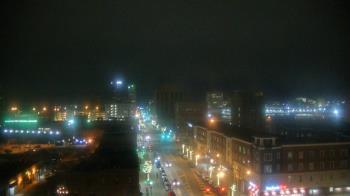 Weather camera view of Akron Beacon Journal.