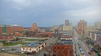 Weather camera view of Akron Beacon Journal.