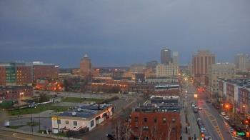 Weather camera view of Akron Beacon Journal.