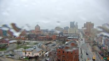Weather camera view of Akron Beacon Journal.
