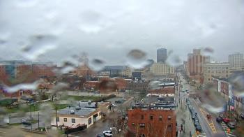 Weather camera view of Akron Beacon Journal.