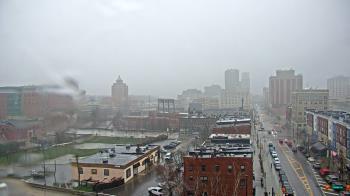 Weather camera view of Akron Beacon Journal.