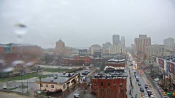 Weather camera view of Akron Beacon Journal.